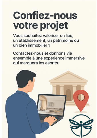 confiez nous votre projet de visites virtuelles