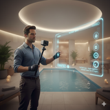 visite virtuelle spa, hammam Lannion